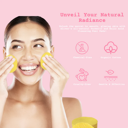 Turmeric and Kojic Acid Cleansing Pads