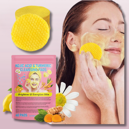 Turmeric and Kojic Acid Cleansing Pads